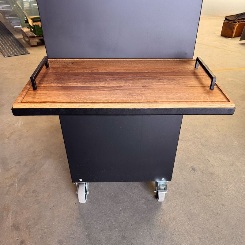 Modularer Tisch für mehr Ablage - und Arbeitsfläche (seitlich) - Asamodo