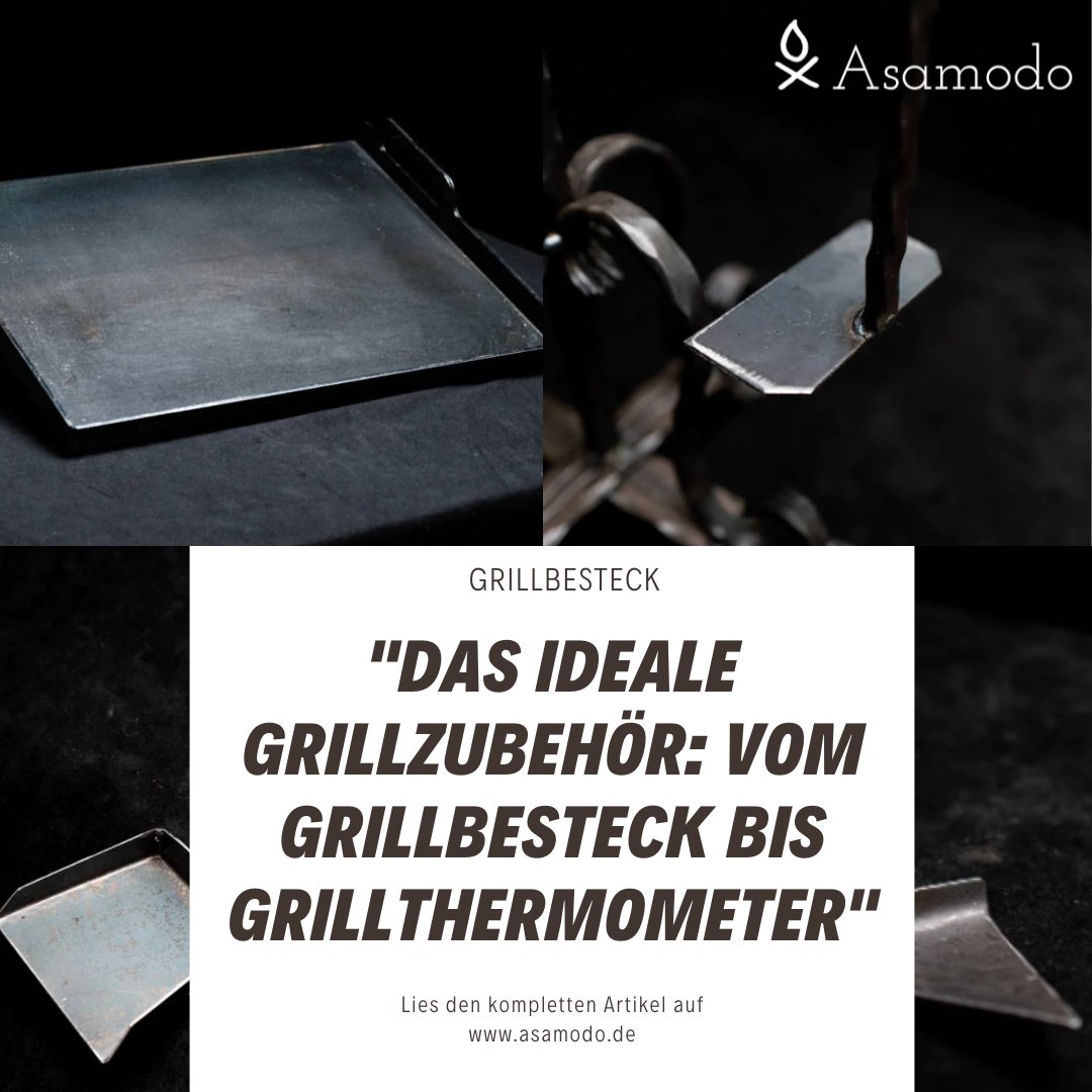 Das ideale Grillzubehör: Vom Grillbesteck bis Grillthermometer - Asamodo